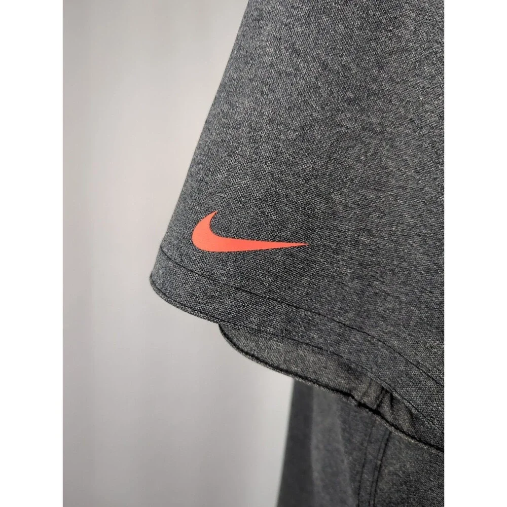 Miami Marlins Polo Shirt Nike XXL Gray Florida Golf Dri Fit MLB Baseball FL
